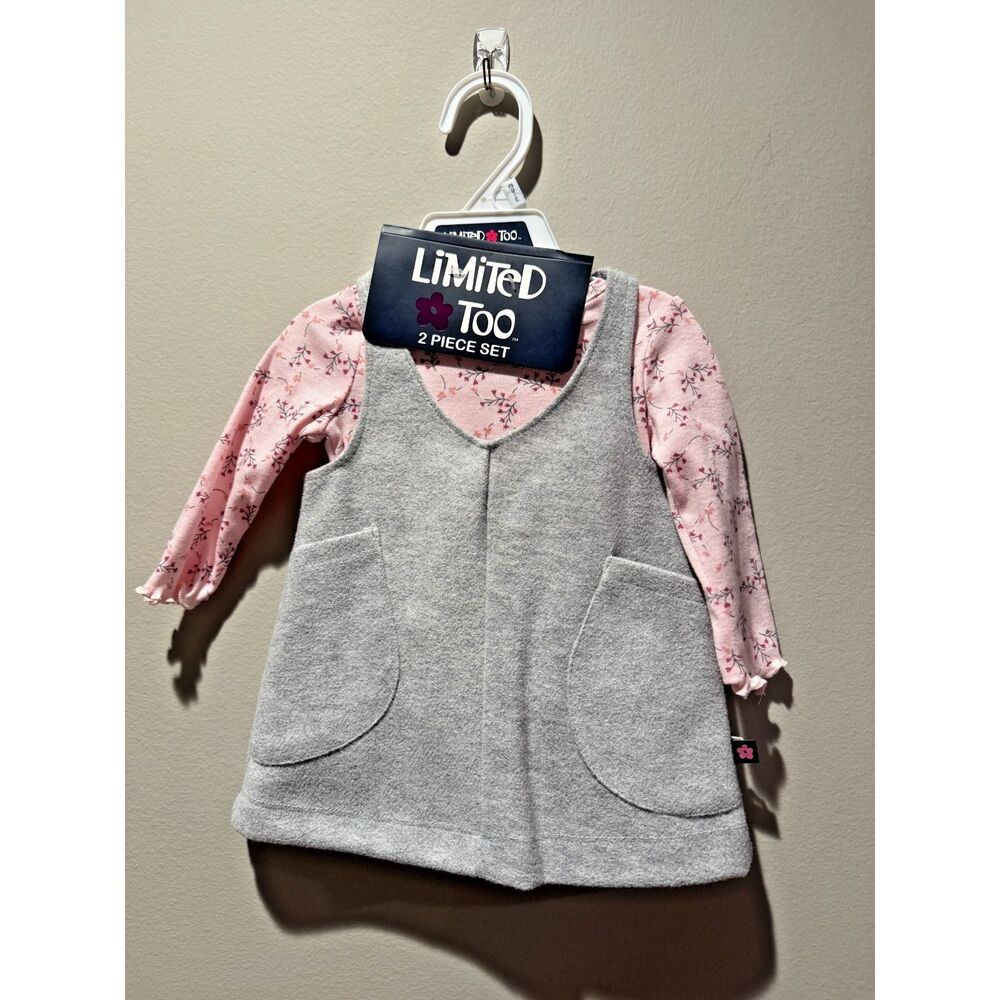 Limited Too Baby Girls 2‑Piece Outfit Set Size 3/6 Months NWT/Cute Clothes (107)